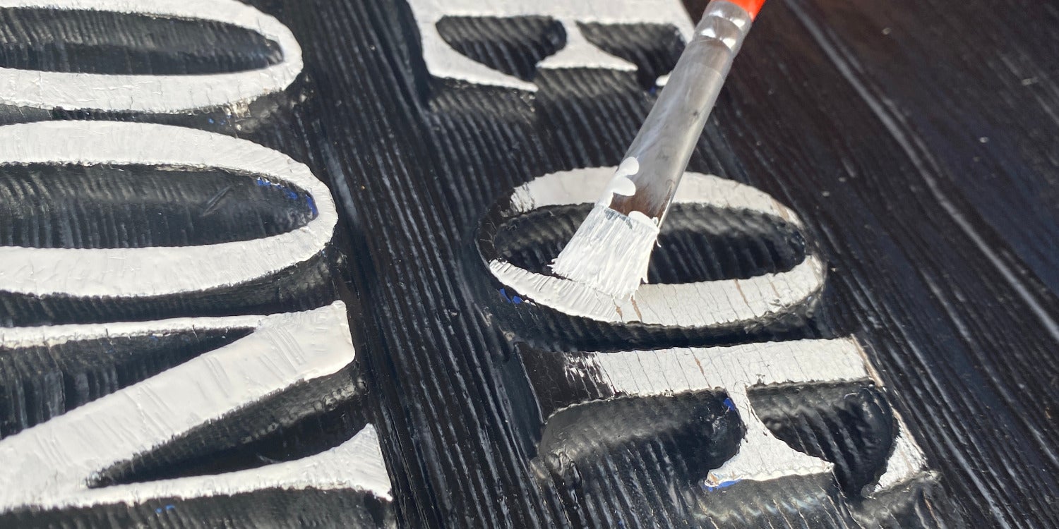 Carved & Sandblasted
