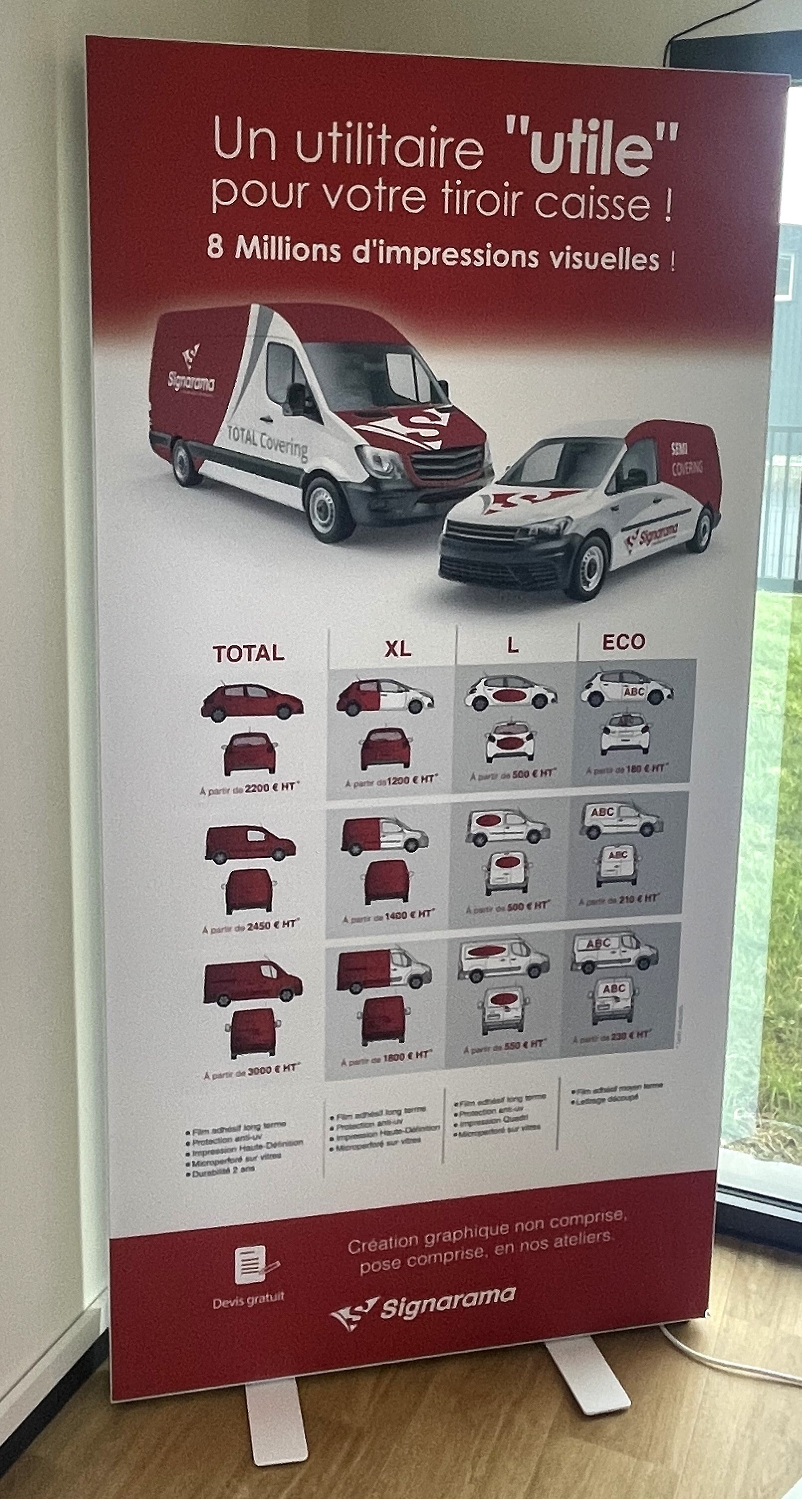 Donnez une nouvelle dimension à votre stand avec Signarama Saint-Brieuc.