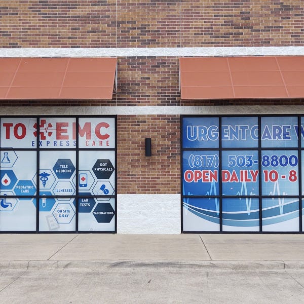 Perforated Window Graphics