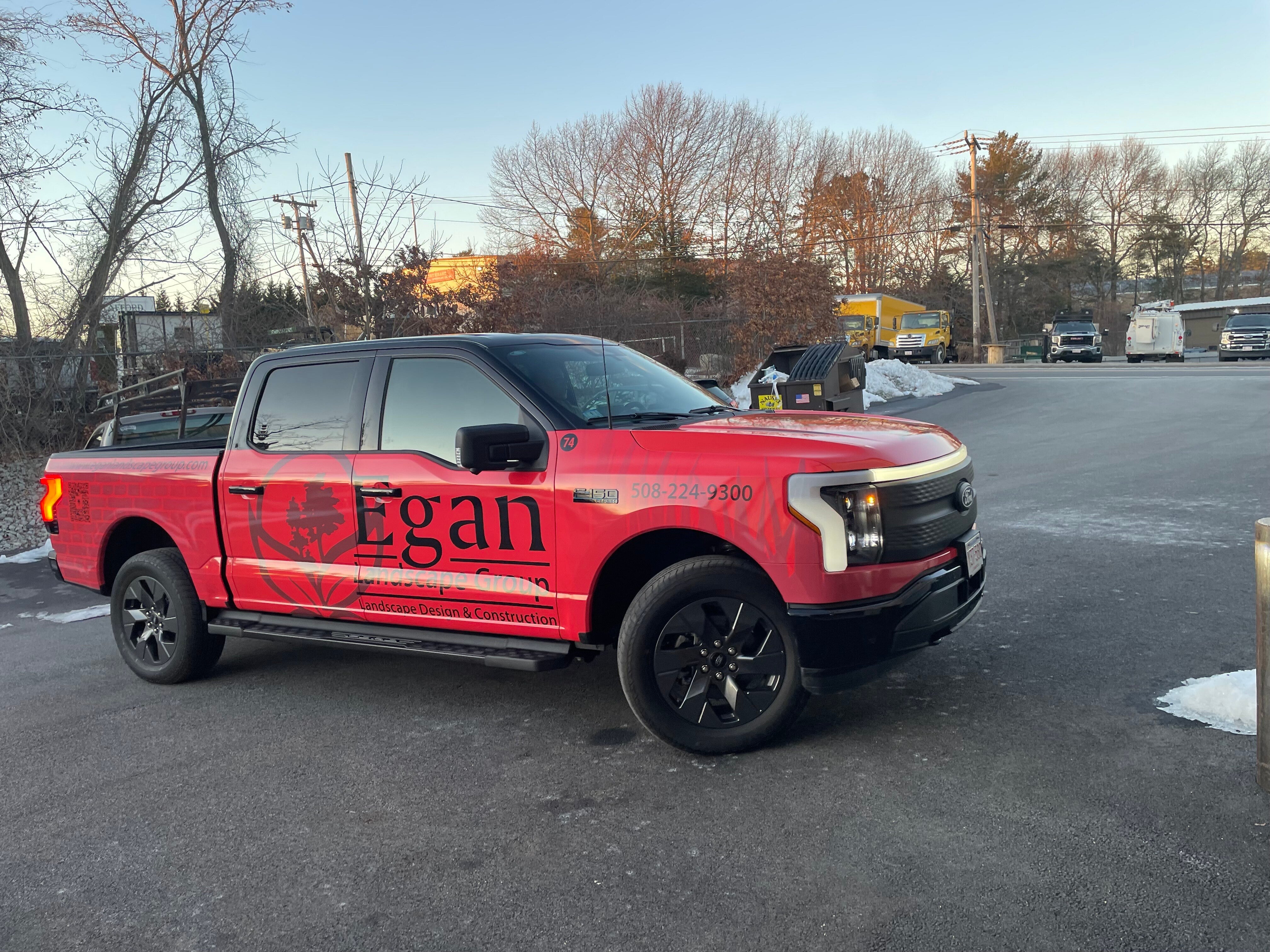 Egan Landscape Group Partial Wrap