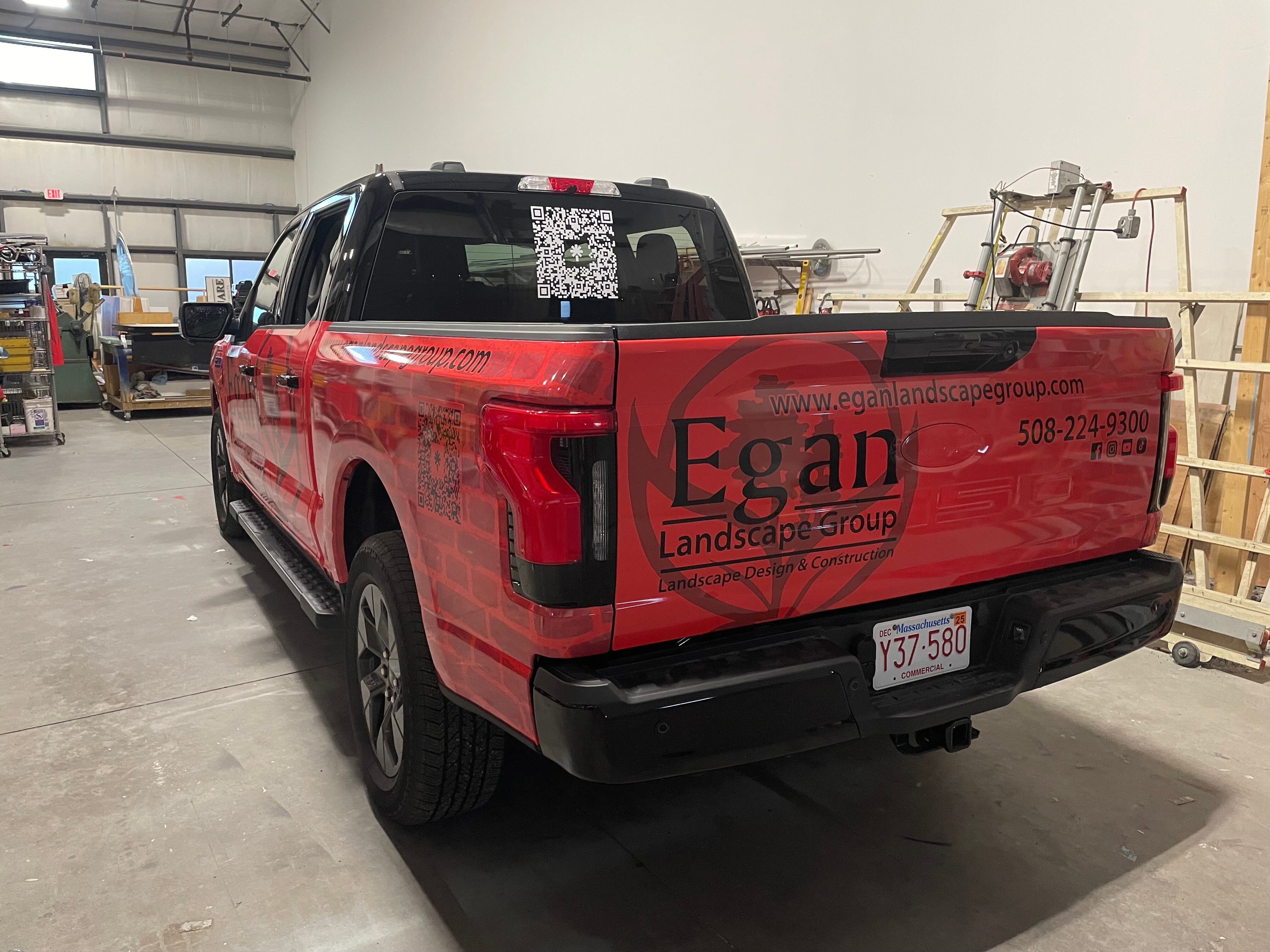 Egan Landscape Group Partial Wrap
