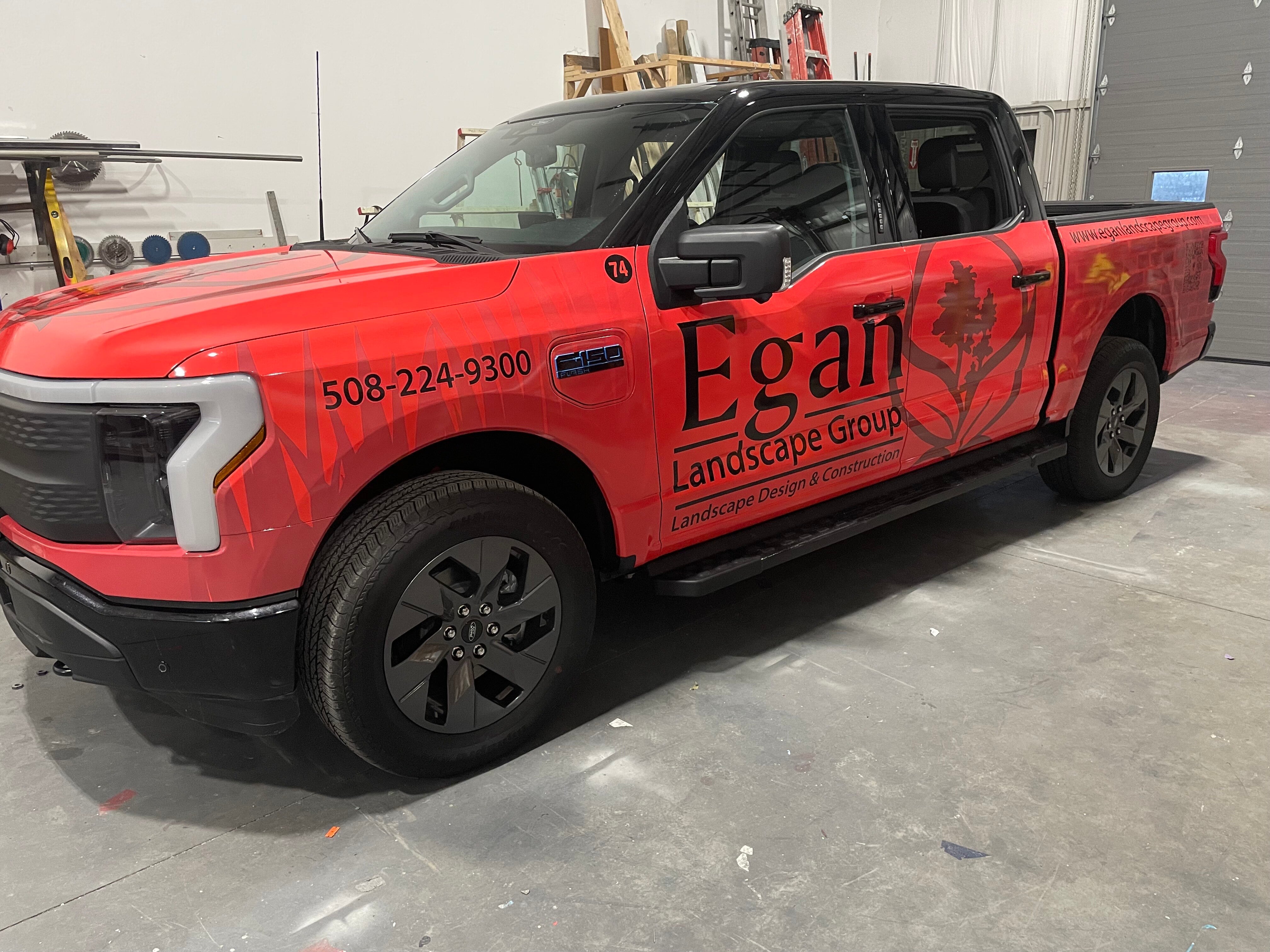 Egan Landscape Group Partial Wrap