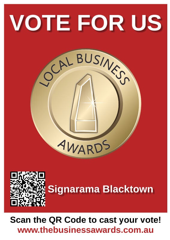 Vote for Signarama Blacktown in the Local Business Awards