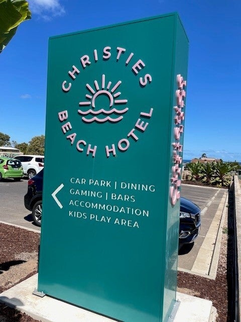 Stunning rebrand of the Christies Beach Hotel for the RD Jones Group