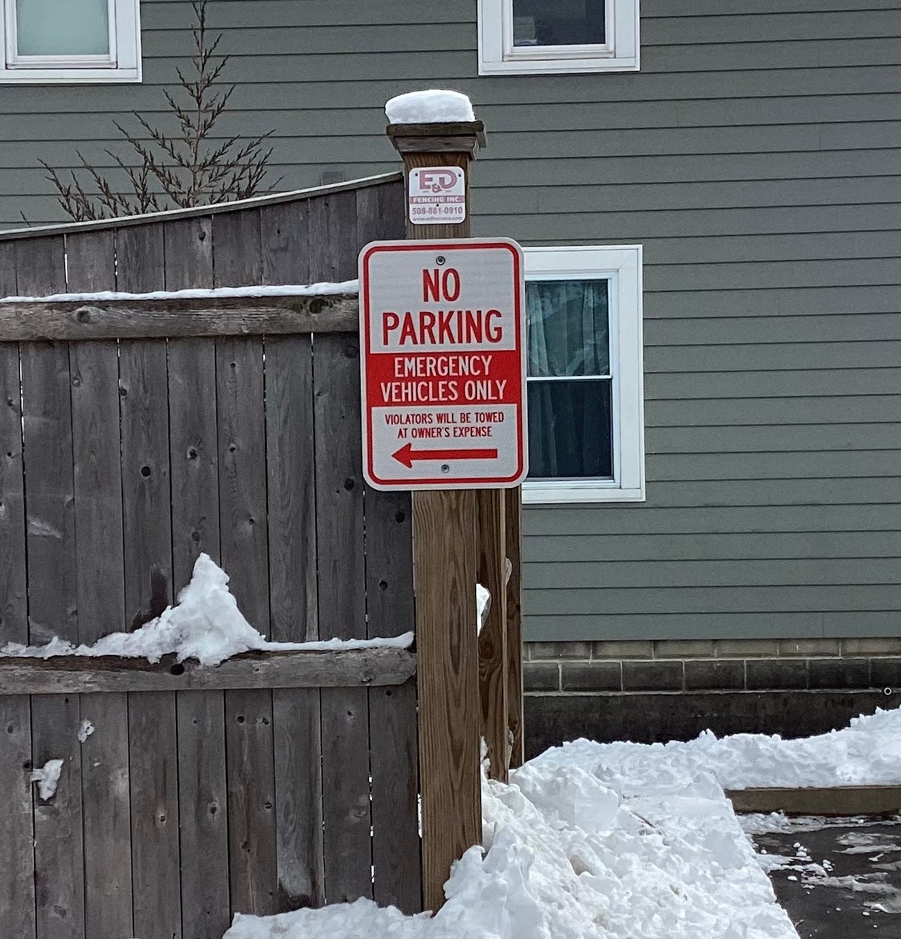 custom parking sign