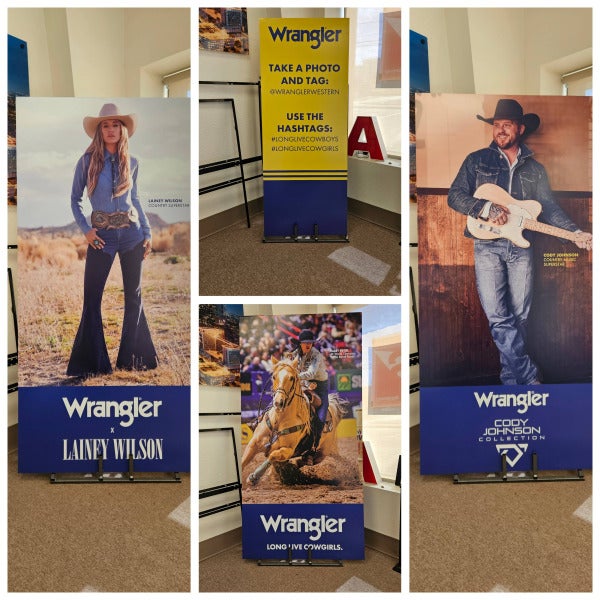 Houston Rodeo 2025 - foam boards