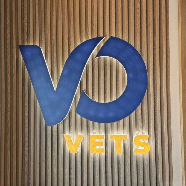 Lighted Lobby Sign