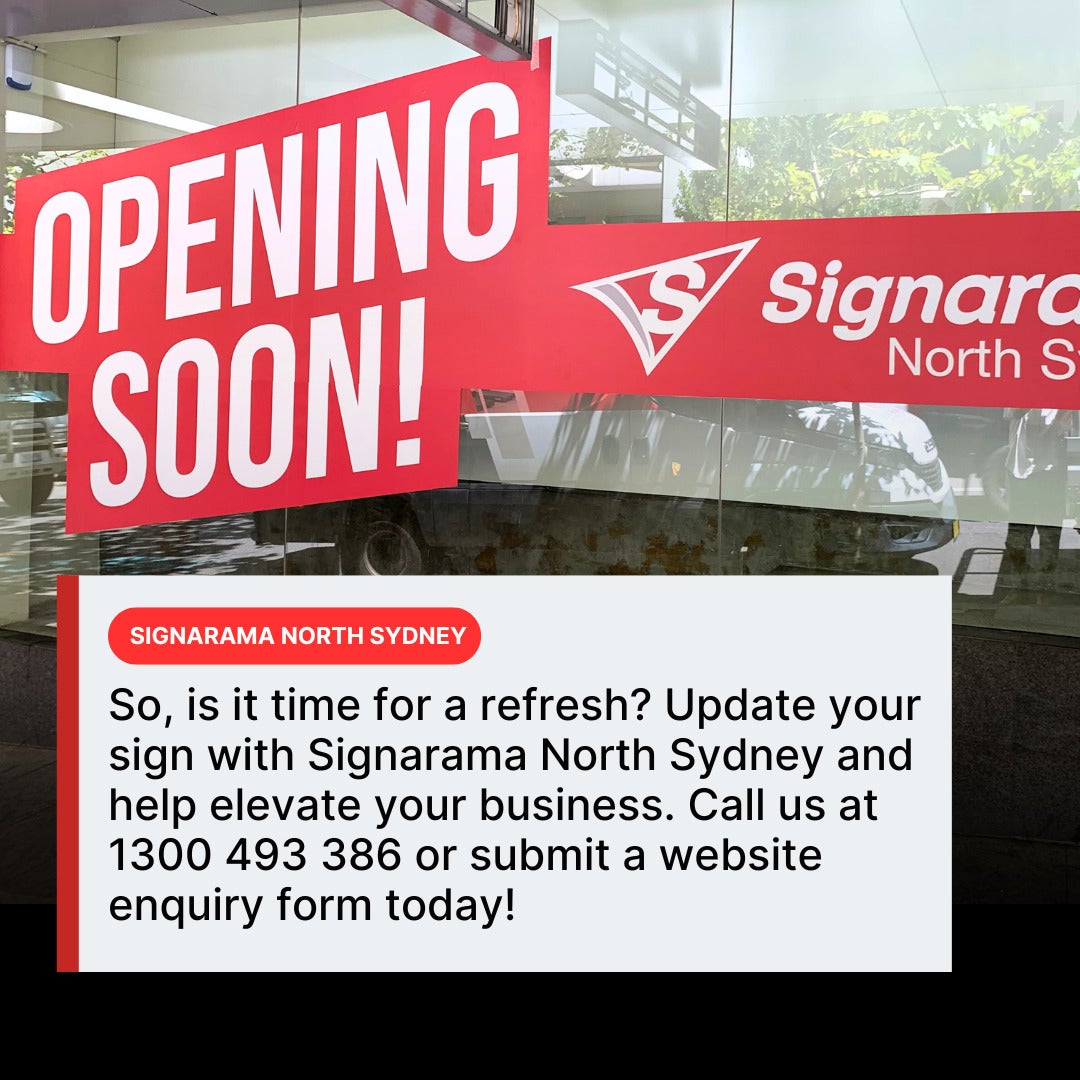 Is it time to upgrade your signage?