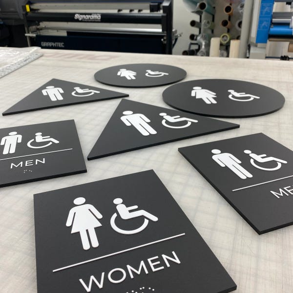 Custom ADA Sign