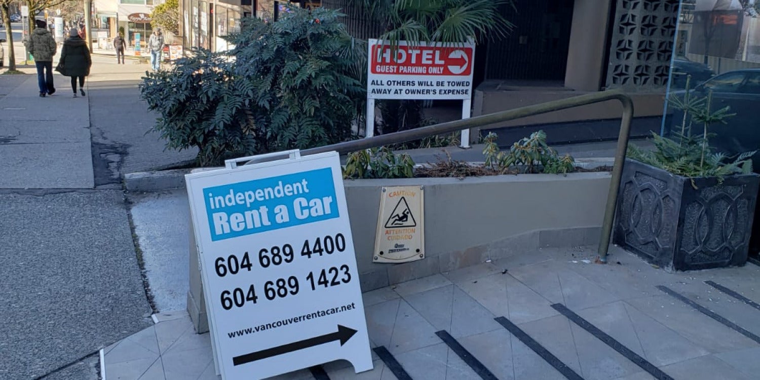 Sidewalk Signs