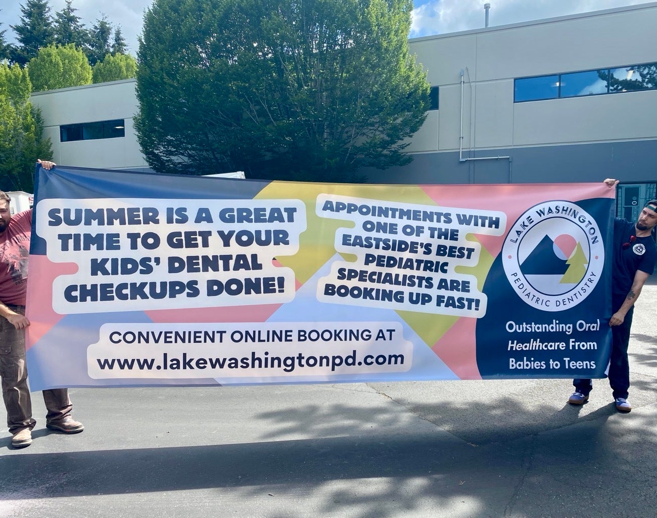 Giant Outdoor Banners for that Giant Visibility!