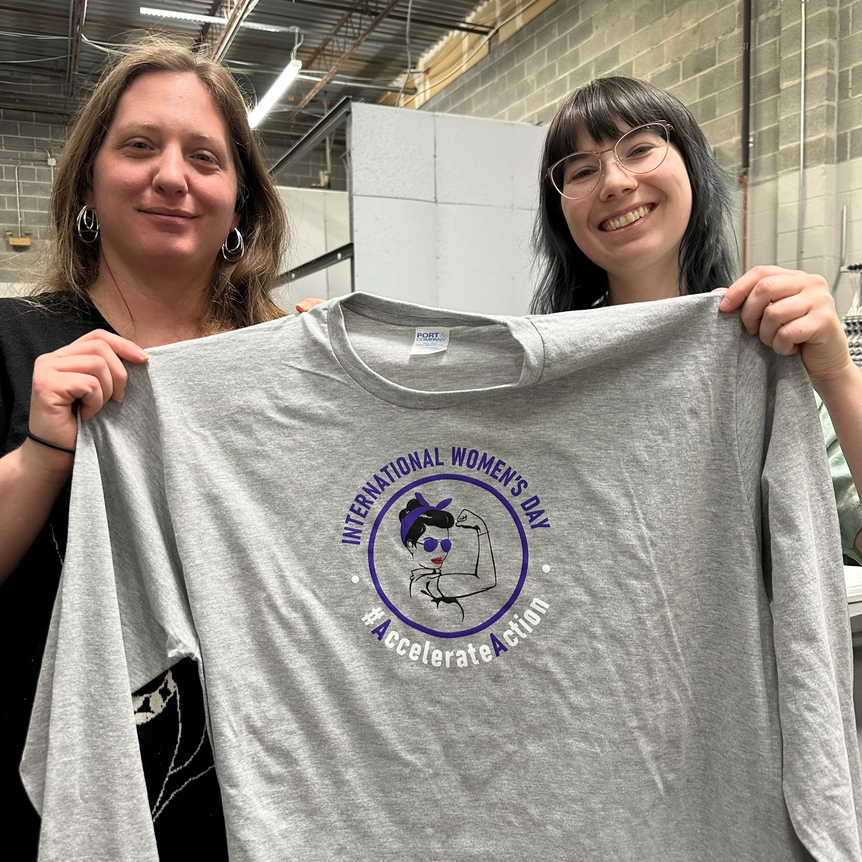 Fully Promoted of Arbutus is helping our manufacturing customers celebrate International Women's Day
