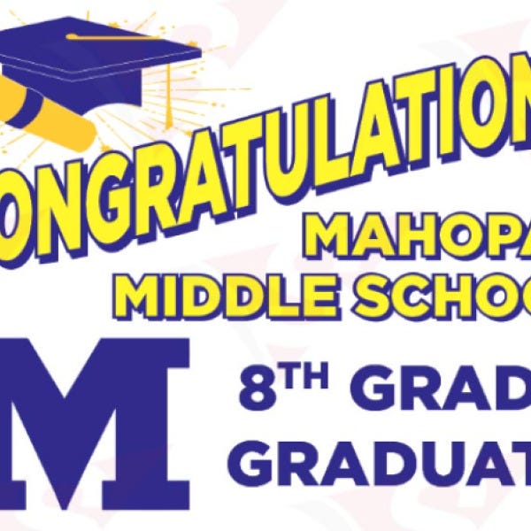 Graduation Sign Mahopac NY