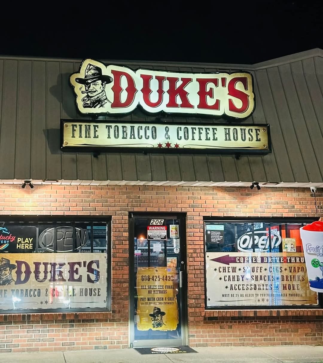 Custom Signage for Duke's