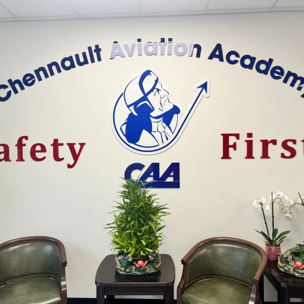 Chennault Aviation Dimensional Logo
