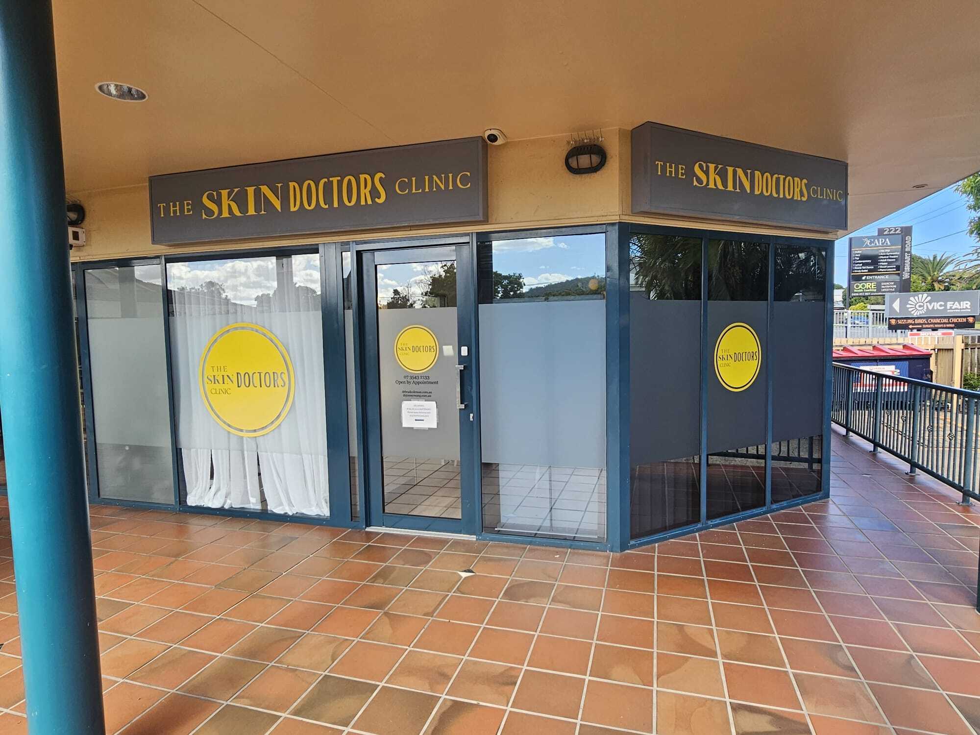 Fresh signage for a fresh new location...