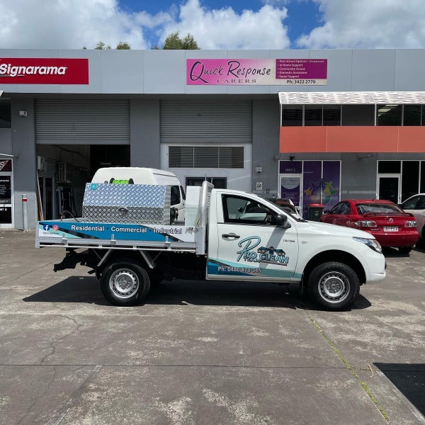 Adjusting branding to suit all vehicle types....