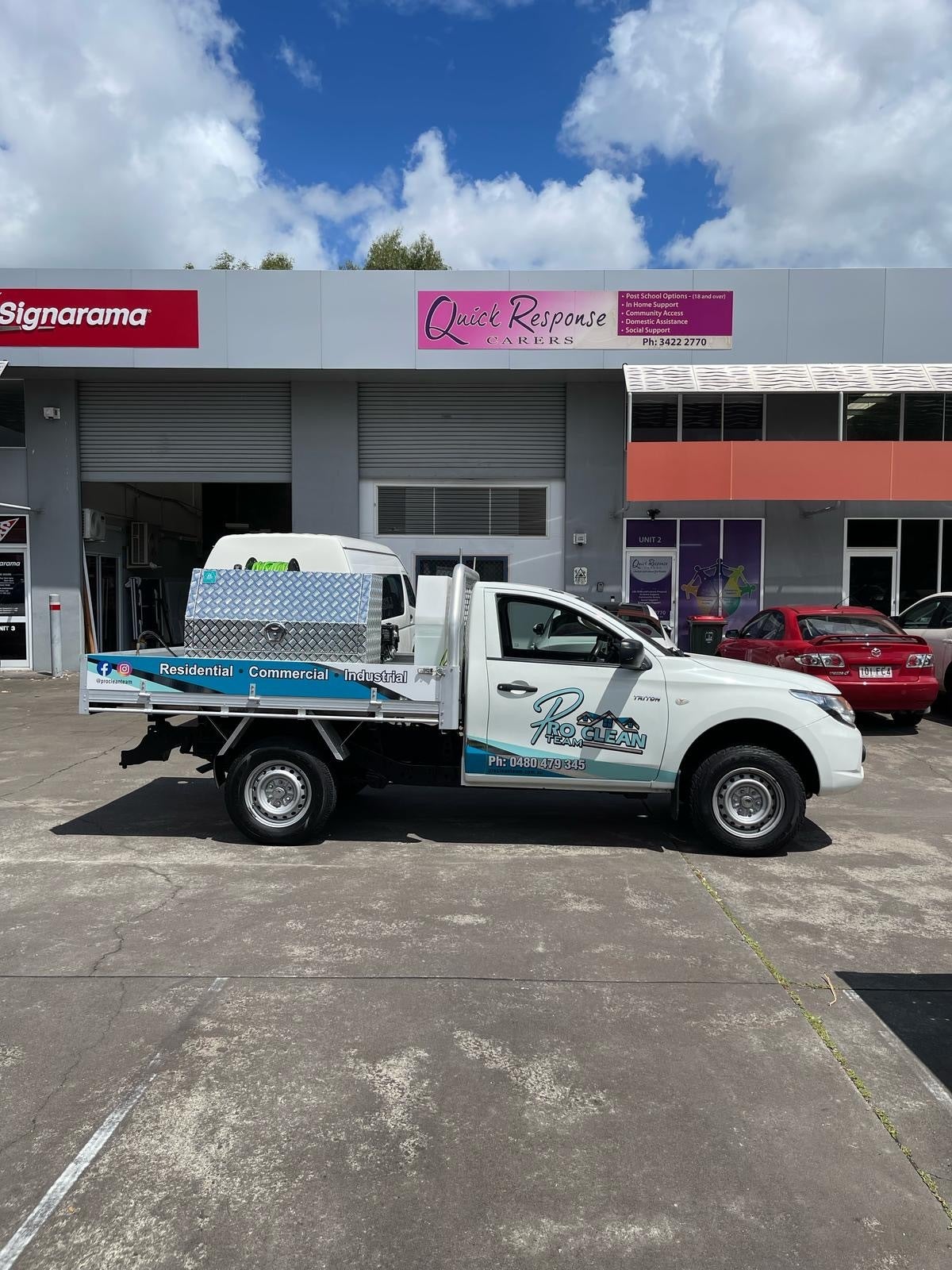 Adjusting branding to suit all vehicle types....