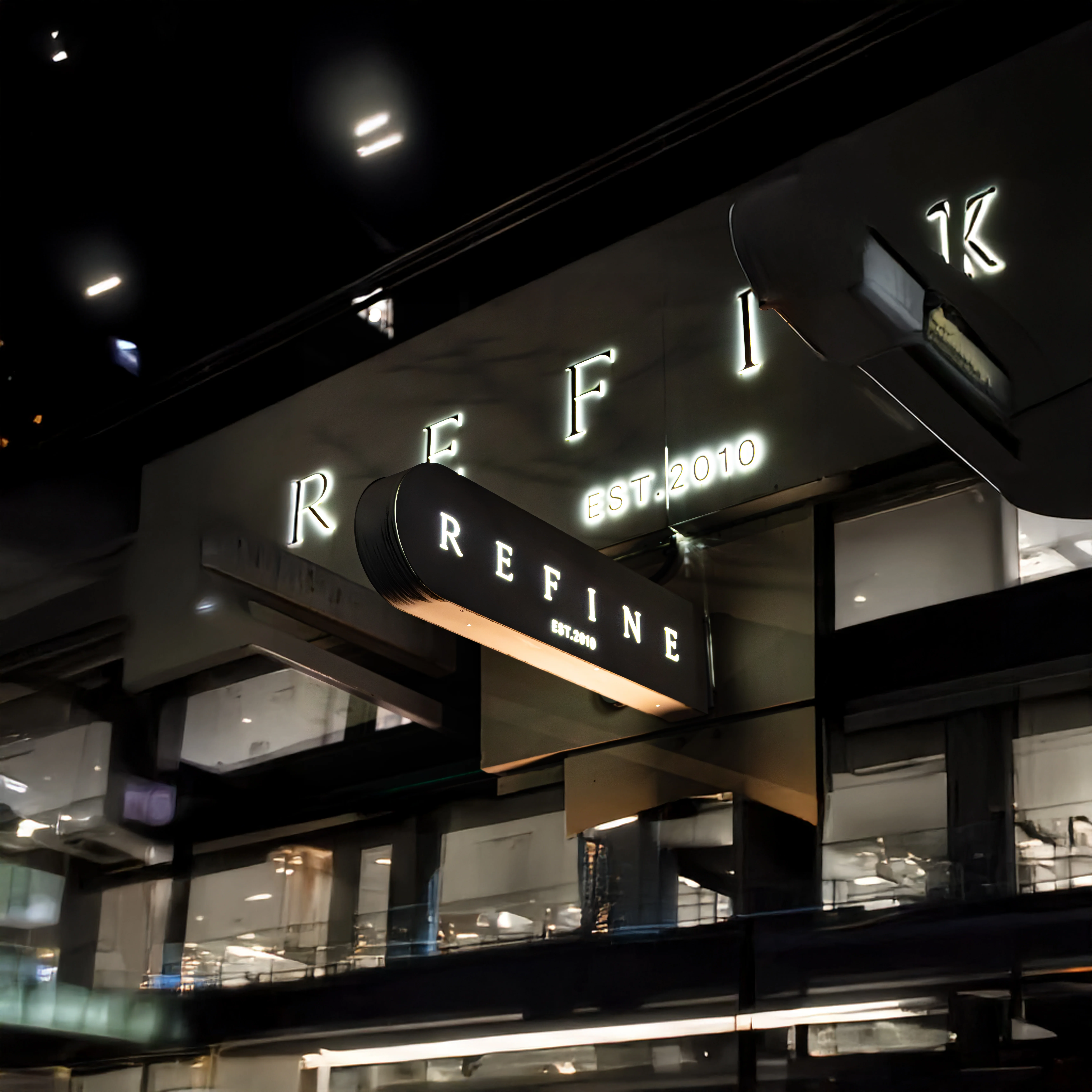 Outdoor Illuminated Signs