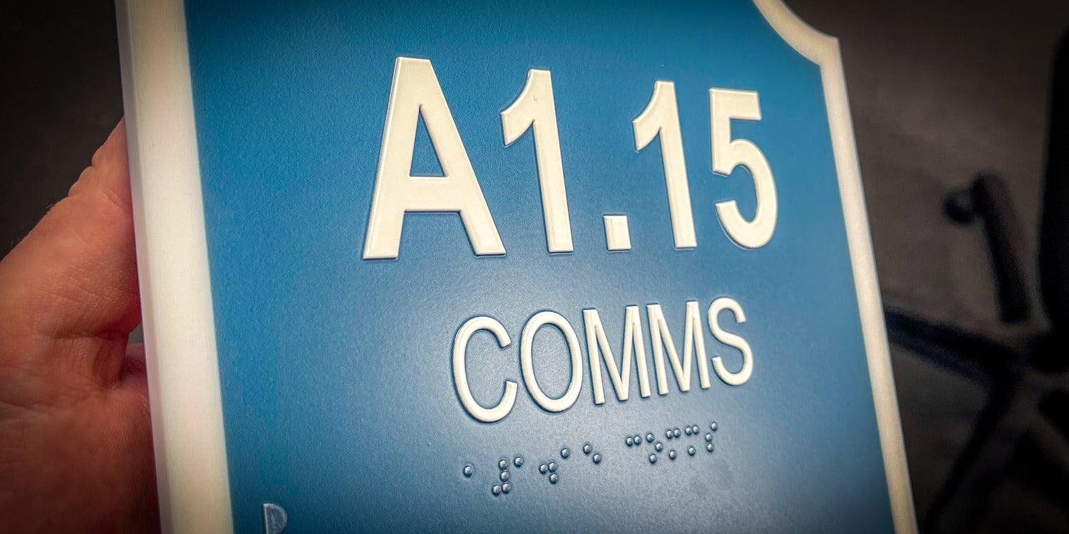Accessibility & Braille Signs