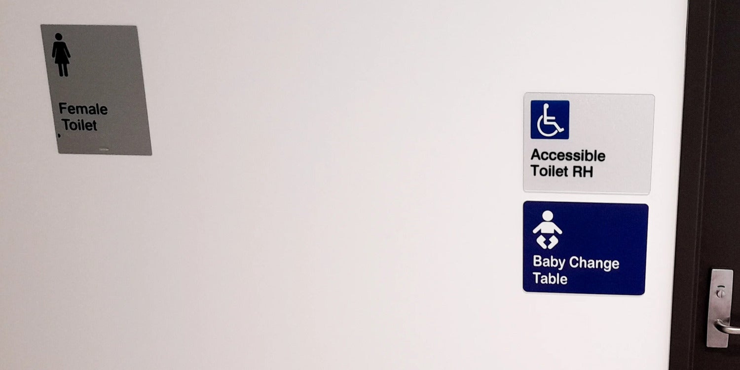 Accessibility & Braille Signs