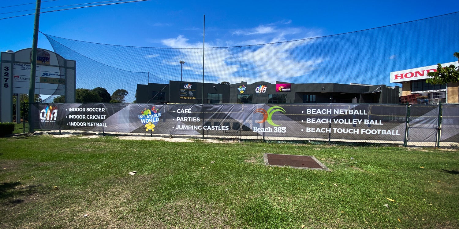 Fence Mesh Banner Signage