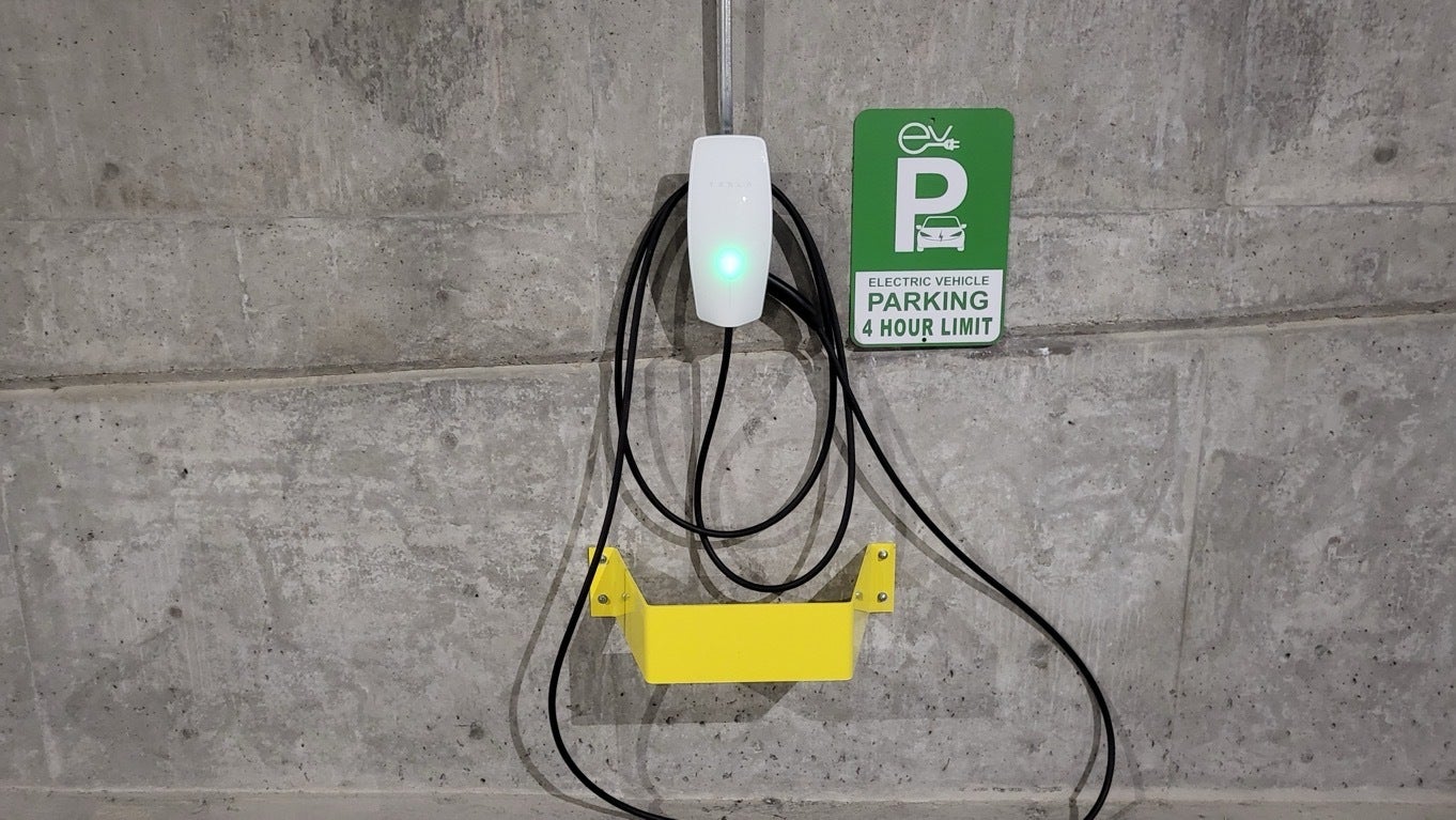 Green Parking Signs for Green Properties - EV Charging, Redmond, WA