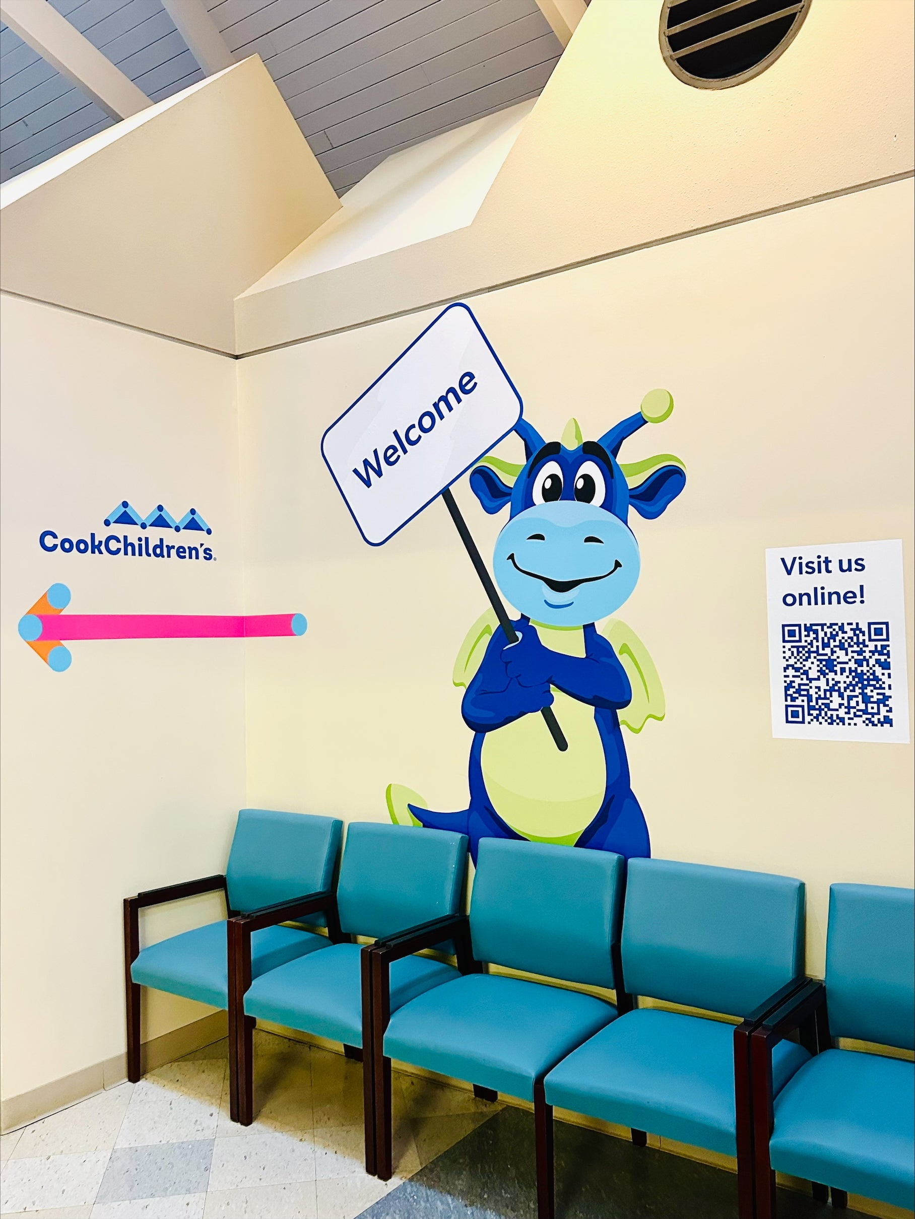 Check out our work at Cooks Children's!