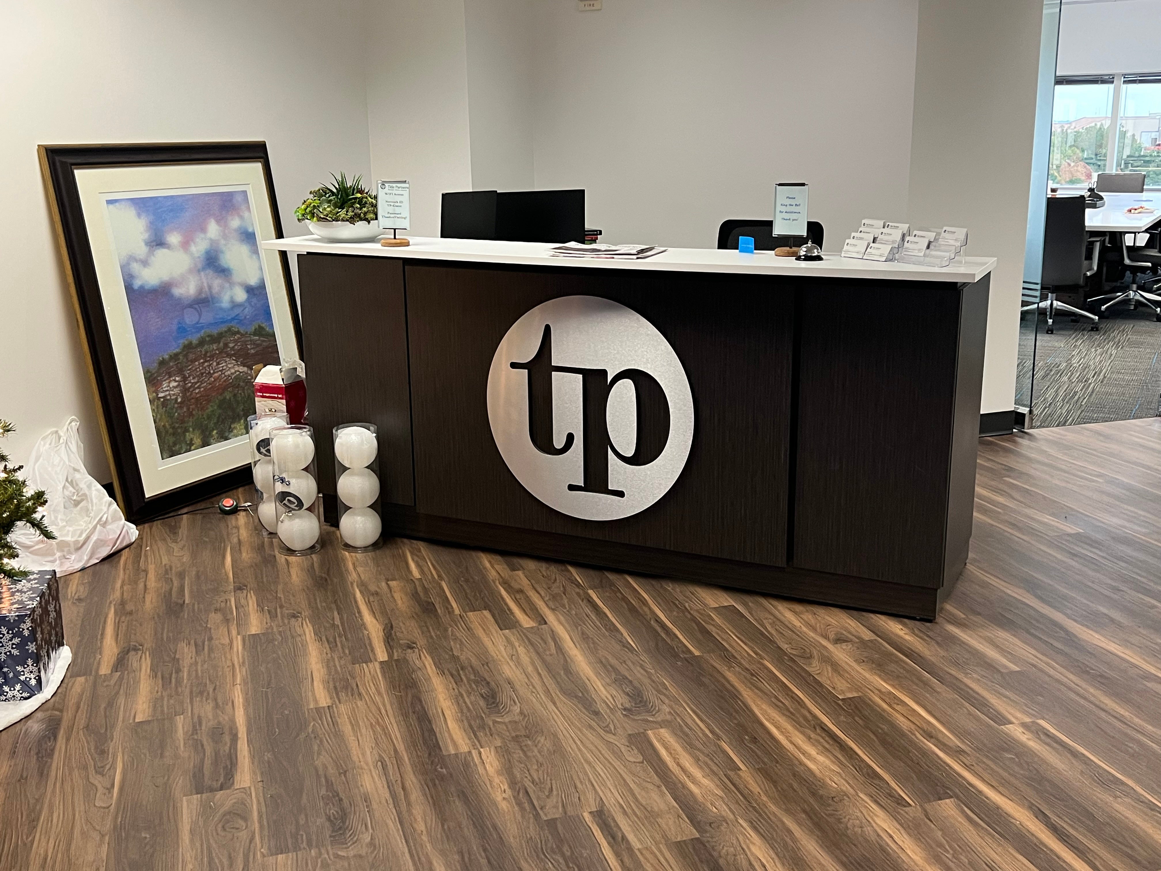 Office Signage Haul for Title Partners in Grapevine, TX