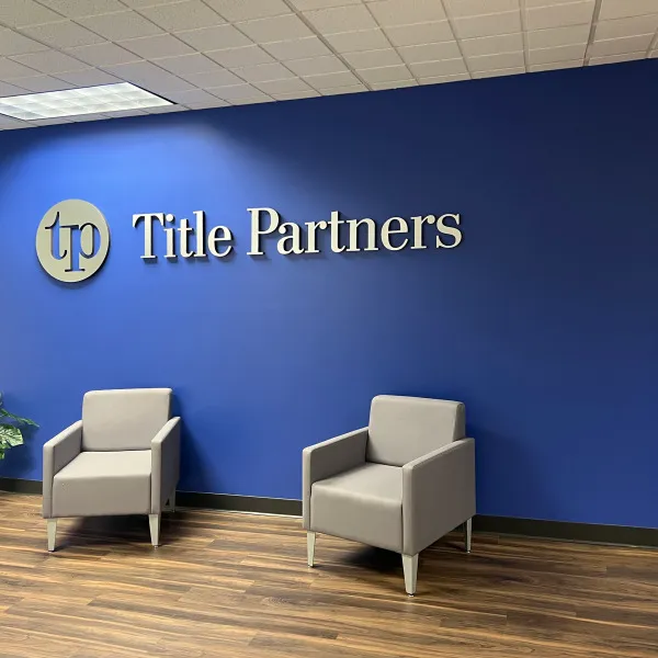Dimensional Lettering Office Sign