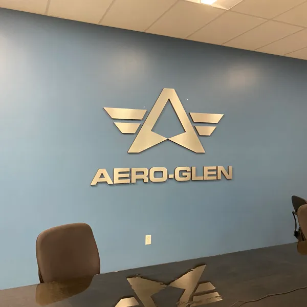 Dimensional Lettering Office Sign