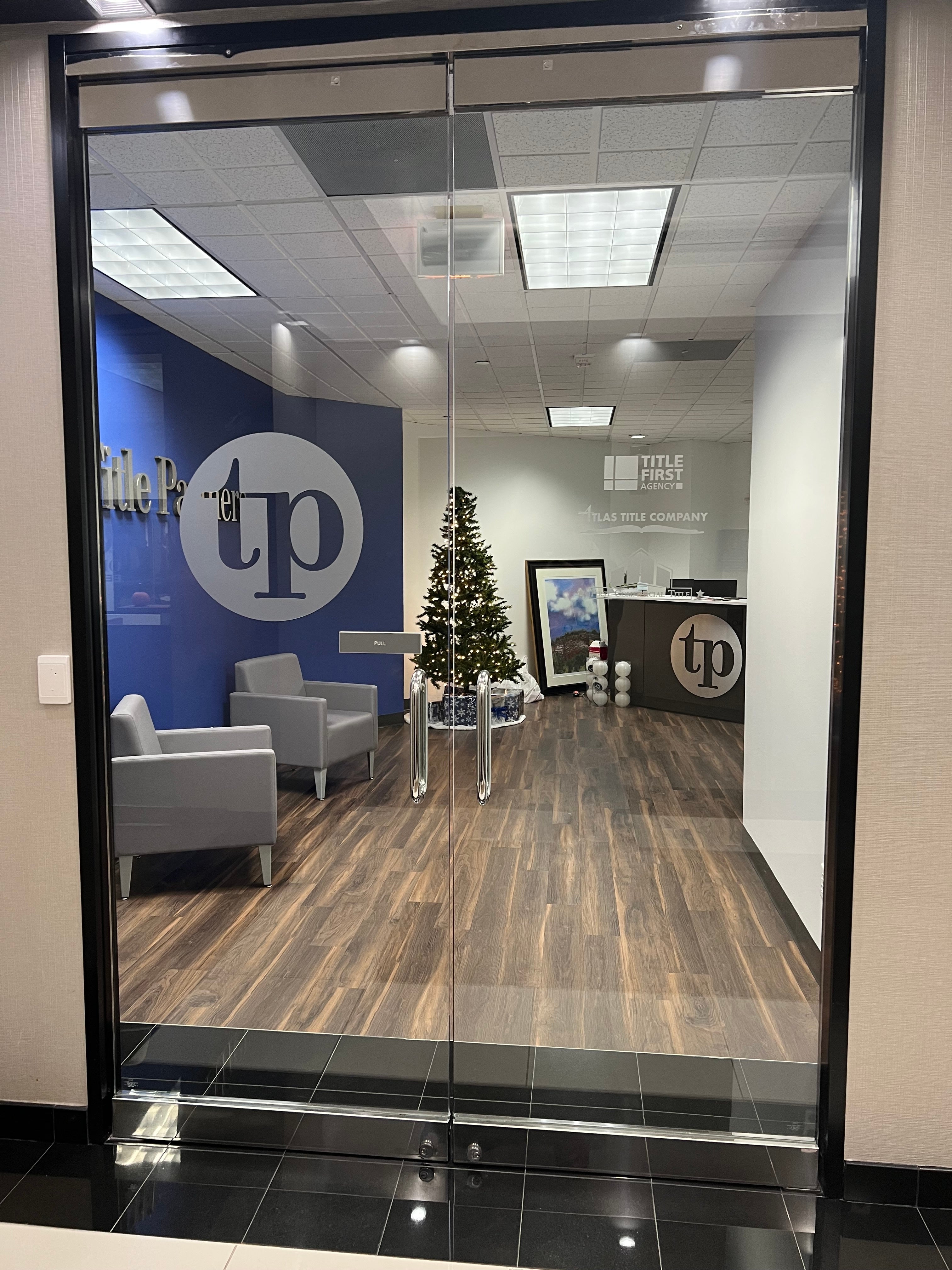 Office Signage Haul for Title Partners in Grapevine, TX