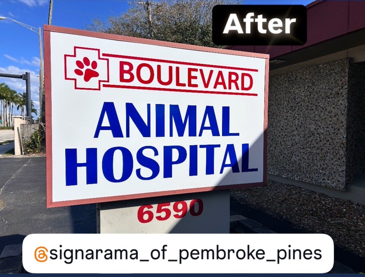 Bright New Look for Boulevard Animal Hospital!
