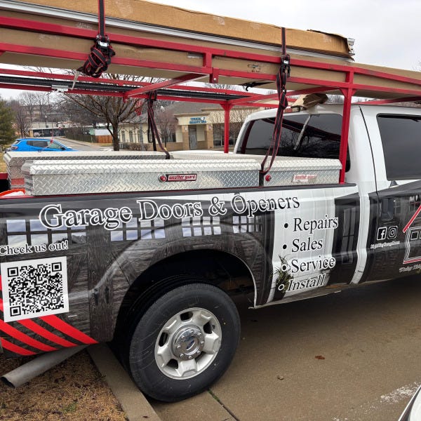 Truck Wrap with Reflective Graphics Signarama Liberty