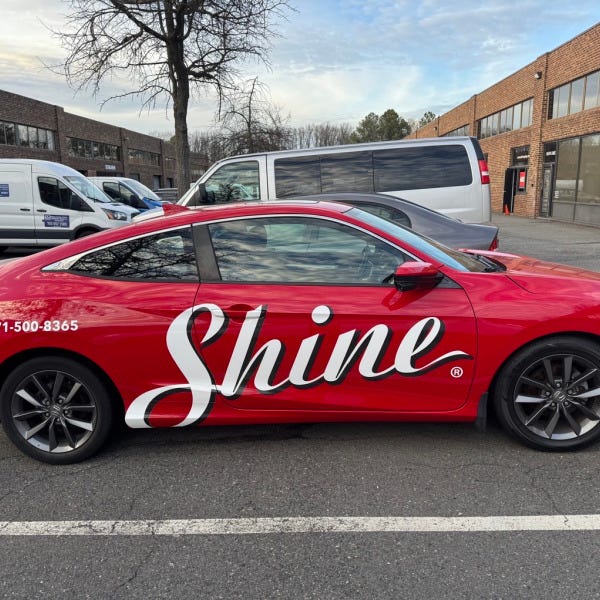 Fleet Vehicle Graphics for Shine Window Cleaning in Tysons Corner Virginia