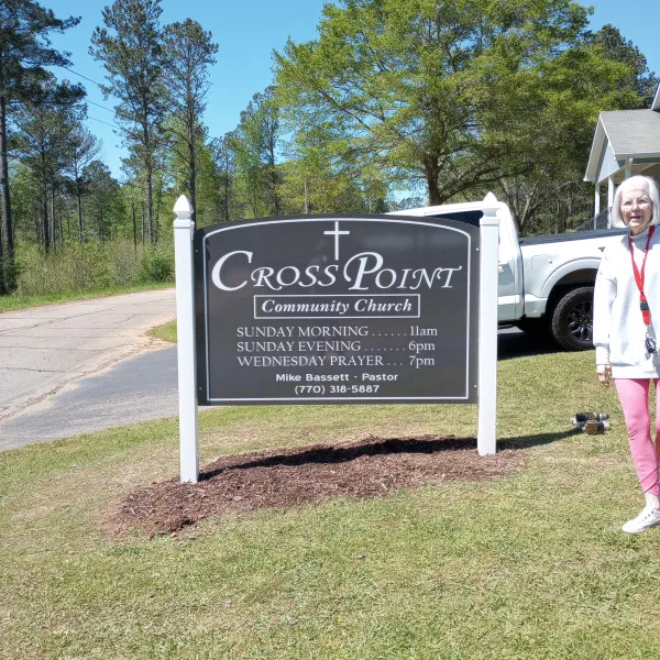 Cross Point Church Monument Sign