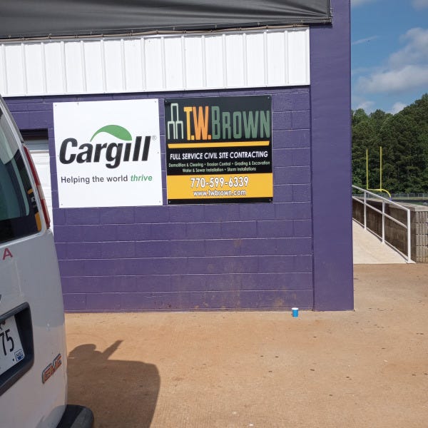 ECHS Stadium Signs
