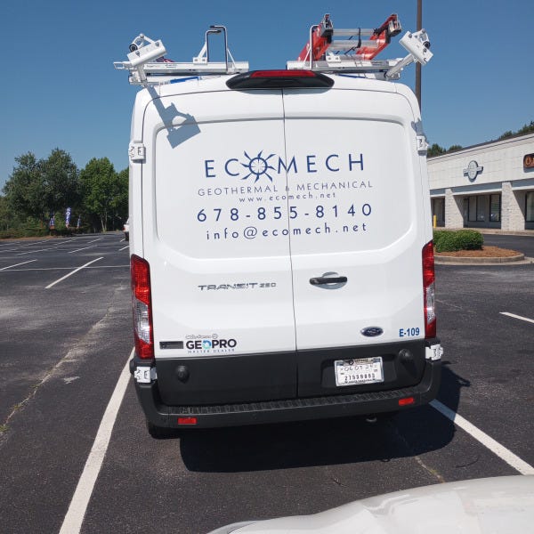 Ecomech Rear Vehicle Graphics