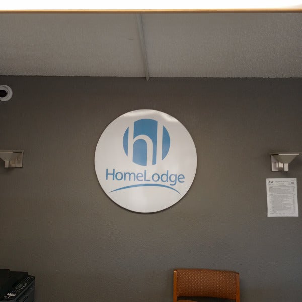 HomeLodge Circular Sign