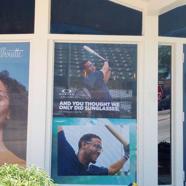 Newnan Family Eye Care Perforated Window Graphics
