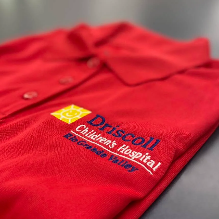 Getting Driscoll Employee Geared up with a Branded Polo