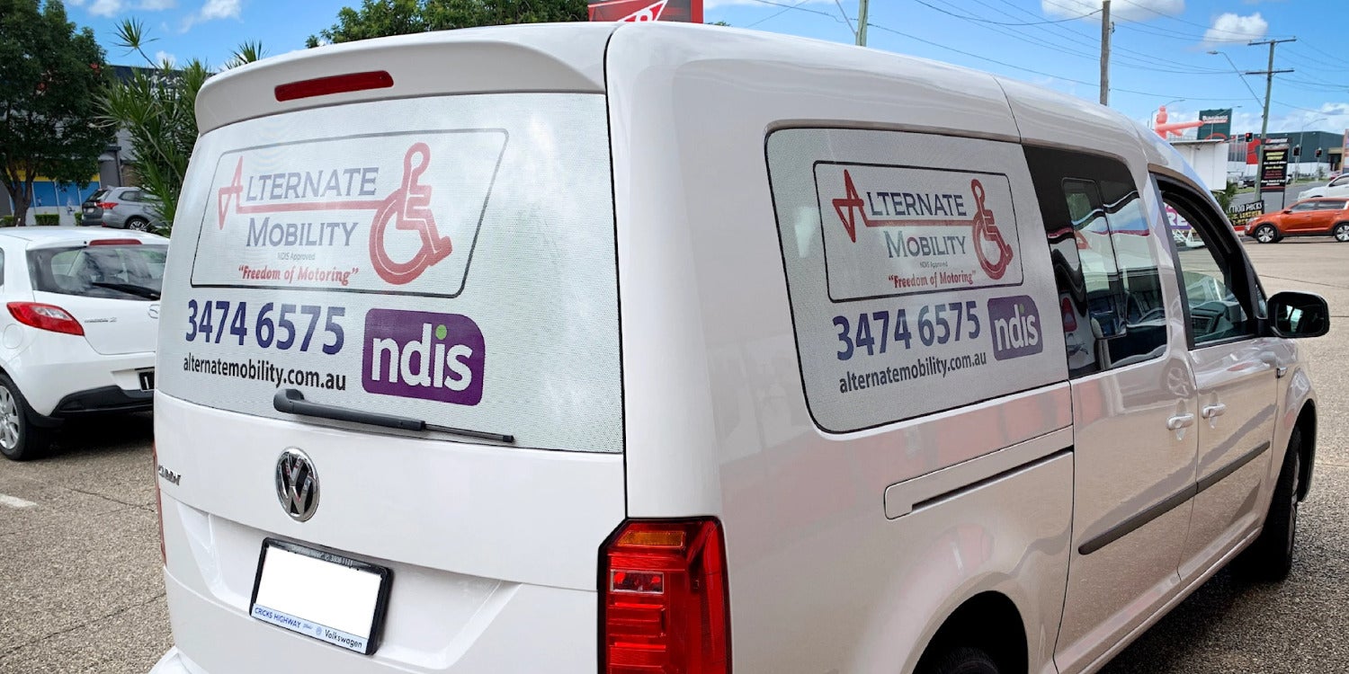 One Way Vision Signs for Vehicles