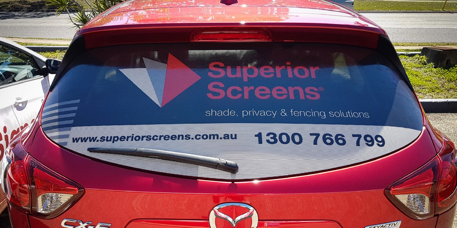 One Way Vision Signs for Vehicles