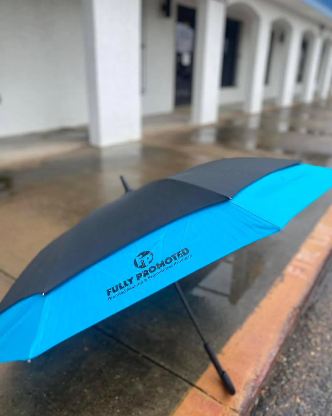 Stay Dry with Your Branded Umbrella!