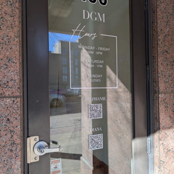 DGM Digitally Printed Door Decal