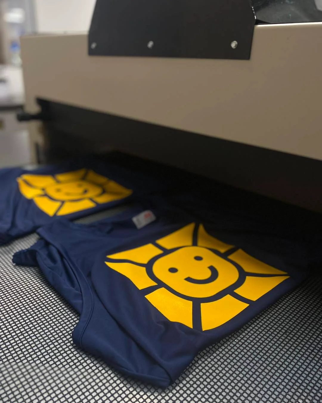 ️ Behind the Scenes of Screen Printing: The Heating Process ️