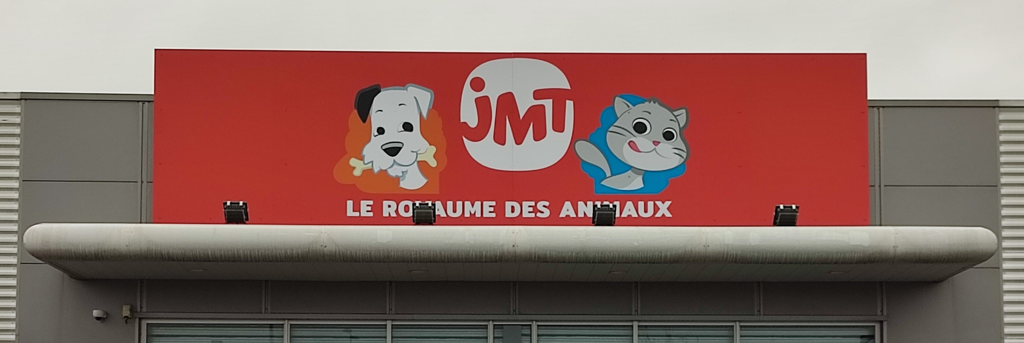 Déménagement du magasin JMT par Signarama Reims