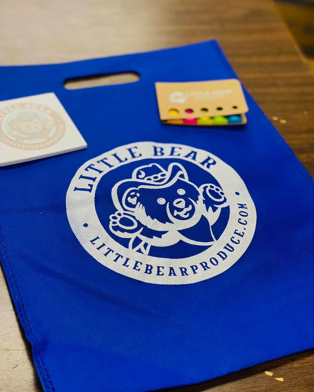 Helping Little Bear Put Together The Cutest Trade Show Giveaway Set!