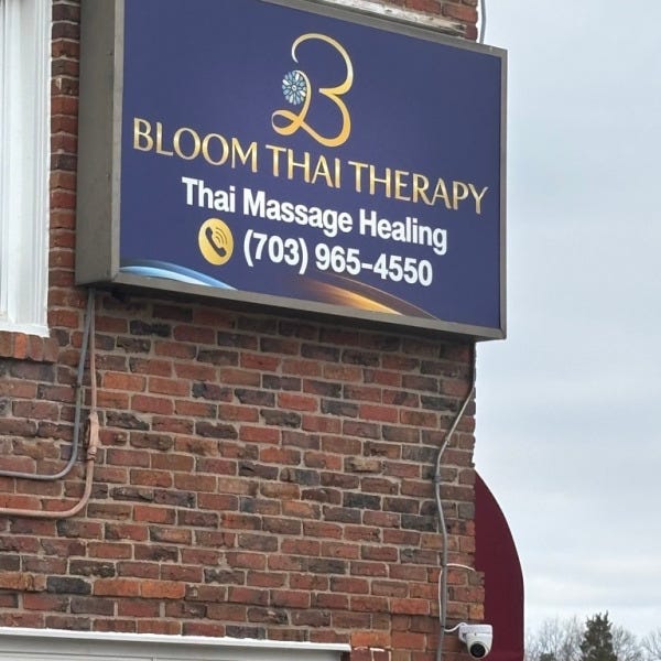 Transforming Bloom Thai Massage: A Signage Refresh for an Authentic Experience