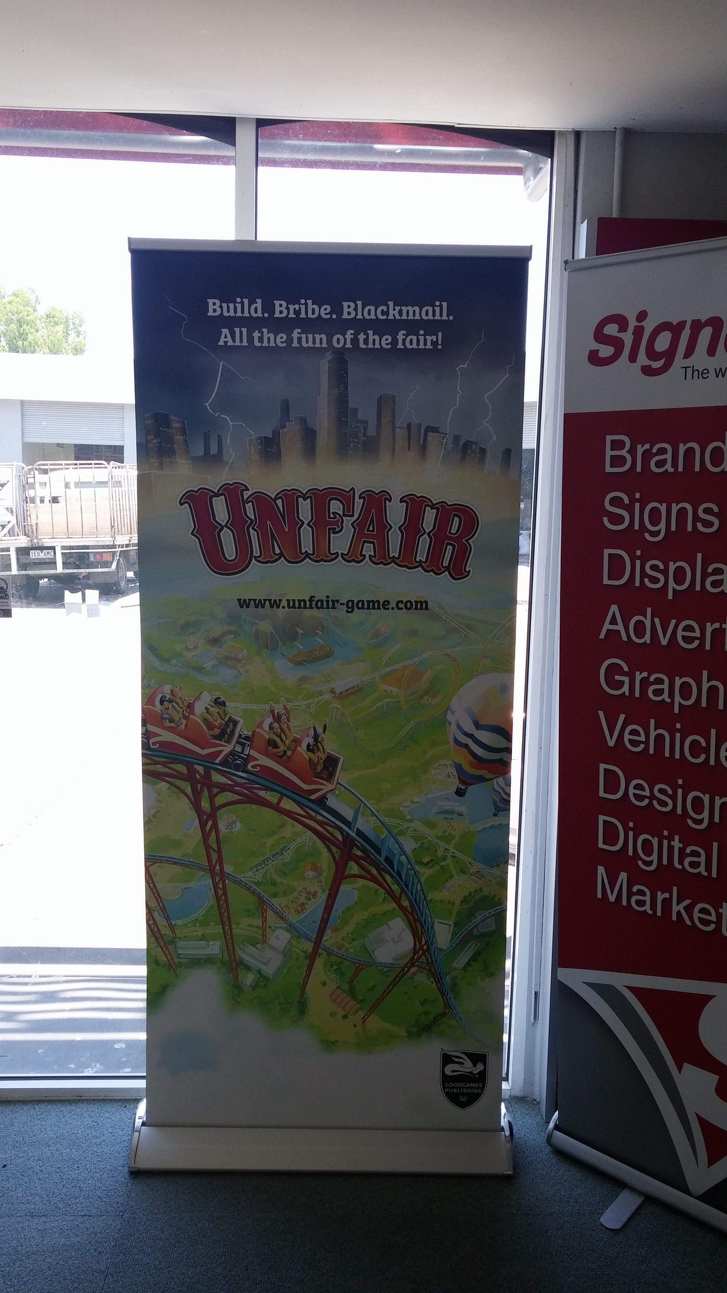 How can you use a pull up banner in your business?